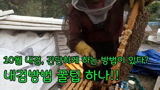 [양봉교육]10월 내검, 빨리 끝내기 위한 리스트! / inspection list for beekeeping in October.