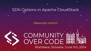SDN Options in Apache CloudStack