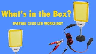 Wagan Tech Spartan 2500 LED Worklight Dirty UnBoxing (item 4042)
