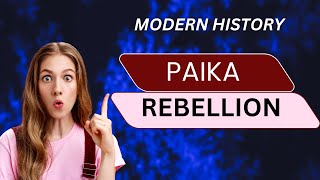 Paika rebellion / modern history