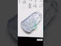 这绝对是翡翠界难道一见的雪花棉翡翠吊坠 shorts 天然翡翠 翡翠吊坠