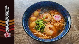 Ottogi Odongtongmyon Spicy Seafood Udon – South Korea   Instant Noodle Recipe Time — EP 2190