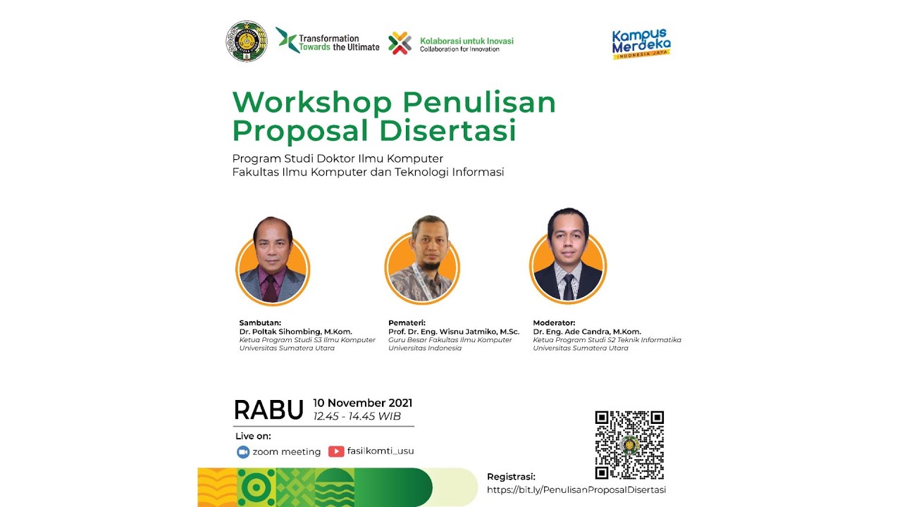 Workshop Penulisan Proposal Disertasi Youtube