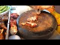 Best Cambodian Street Food - Roast Pork legs, Duck, BBQ Pork & Braised Pork
