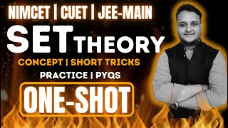 Set Theory One-Shot | Concept | Short Tricks | Practice | PYQs #bestcoaching #nimcet2025 #cuet #main