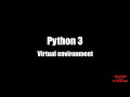 how to Install and Create python 3  virtual environment on Ubuntu - virtualenv