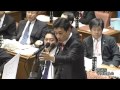 h24.02.10 衆議院 予算委員会 西村康稔：経済対策、特に円高・デフレ