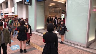 神風センセーション広報活動〜ビラ配り〜