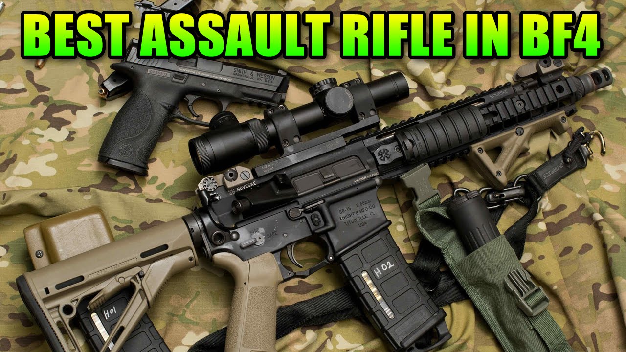Battlefield 4 Assault Class Weapons