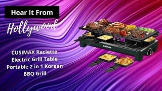 raclette grill electric grill table portable 2 in 1 korean bbq grill 2022 full unboxing