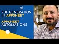 Automate PDF Invoice Generation in AppSheet | Simplify Your Billing Process