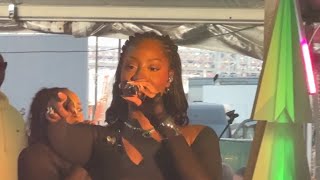 Tems live @culturecon performing “me and u”