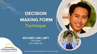 Decision Making Form - CBT Therapy Technique