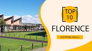 Top 10 Shopping Malls to Visit in Florence | Italy - English