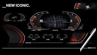 신형 7시리즈에 도입?, 완벽히 새로운 BMW의 풀 디지털 계기판