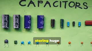 Capacitors Explained in 60 Seconds | Types & Working | Crack Electronics with Rajesh #Shorts