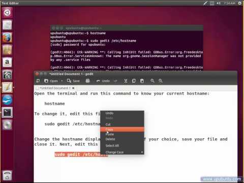 hostname How to Change Your Computer Name (Hostname) Under Ubuntu 14.10/14.04 hostname How to Change Your Computer Name (Hostname) Under Ubuntu 14.10/14.04