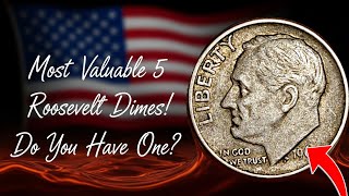 😱 This DIME Could Make You RICH! – 5 Rare Roosevelt Dimes Worth Big Money!