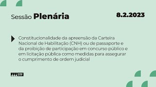 Pleno - Iniciado o julgamento da Ação Direta de Inconstitucionalidade (ADI) 5941 - 8/2/23