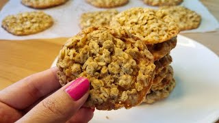 The Best Oatmeal Cookies Recipe | Oatmeal Lace Cookies | Havreflarn | Homemade lace Cookies