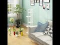 Wood Plant Stand Multilayer Flower Stands Holder Iron Shelf Rack Planter Display For Home Decoration