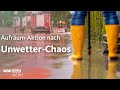 Unwetter in NRW: Großes Aufräumen nach Überschwemmungen und heftigem Gewitter | WDR Aktuelle Stunde