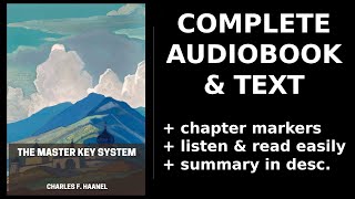The Master Key System 🔑 By Charles F. Haanel. FULL Audiobook