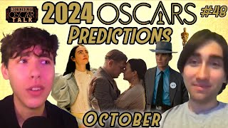 2024 Oscar Predictions Update LIVE (October) - Weekly Oscar Talk #48