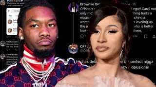 Offset Goes Off on Fans Claiming Women Only Date Him Because Of Cardi B! \