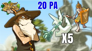 Un Enutrof monte à 20 PA pour 5 coups de Pandalache - PVP Dofus Retro