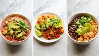 Easy 5 Minute Vegan Meals 🌯  (Microwave Only)
