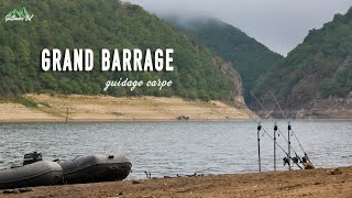 Grand Barrage / Pêche de la carpe avec un client