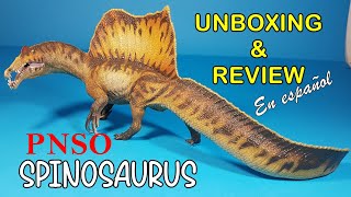 Spinosaurus PNSO 2020 Unboxing \u0026 Review en español