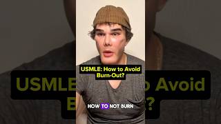 Usmle How Do I Avoid Burnout