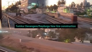 Tumkur Davangere/Raydurga New Line Construction Feb Update