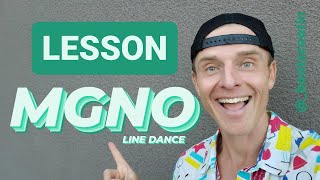 MGNO  -- Line Dance LESSON