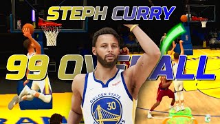 99 OVERALL STEPHEN CURRY IS UNSTOPPABLE!!! vs CAVS | NBA2K22 MOBILE | ABE GAMING