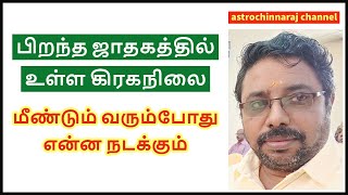 பிறந்த ஜாதகத்தில் உள்ள கிரகநிலை மீண்டும் வரும்போது என்ன நடக்கும்