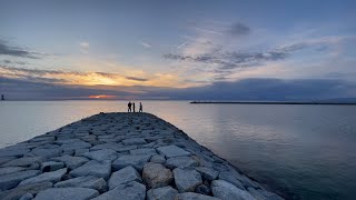 JAPAN Side Trip 2021-02-14 | Sunset Sightseeing at Rinku Beach in Tokoname City Aichi Japan