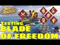 Sea of Conquest: Pirate War - Blade o' Freedom. Testing and comparing with other sets