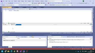 Debug your code to find SQL Errors