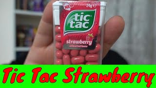 TIC TAC STRAWBERRY TASTE TEST