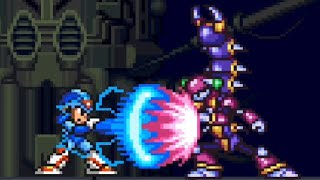 Mega Man X2 - All Bosses (X buster Only)