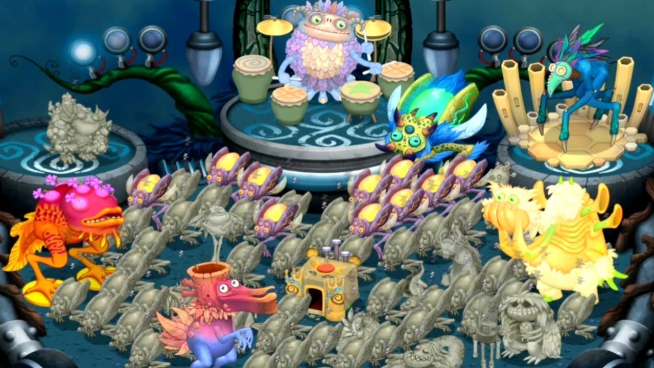 Bangunkan WUBLIN MONSTER BRUMP - My Singing Monsters - YouTube