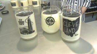 We mix our own scents at the Cleveland Candle Co.