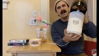 hunters popcorn machine review show episode ONE! the amazing West Bend Hot Air Corn Popper!