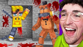 I Fooled My Friend with FNAF in Minecraft