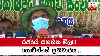 රජයේ සහතික මිලට ගොවීන්ගේ ප්‍රතිචාරය...