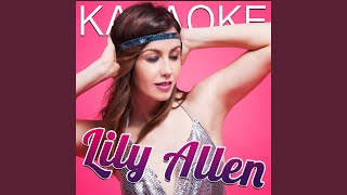 22 (In the Style of Lily Allen) (Karaoke Version)