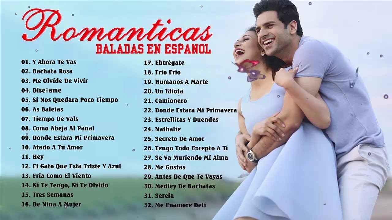 Las 100 Mejores Baladas En Espanol - Musica Romantica 70 80 90 Para ...